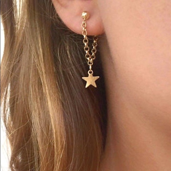 Unique Design//Boutique Star ⭐️ Earrings - Picture 6 of 6